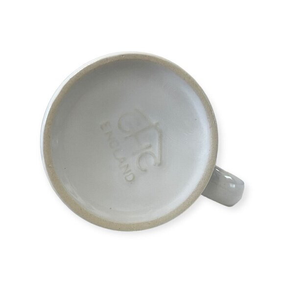 Vintage GHC England Granma Coffee Mug Blues & Whites Holds 10 - 12 Oz. - Picture 8 of 8